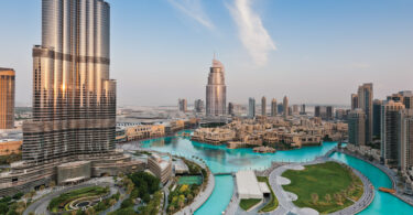 حديقة البرج دبي
