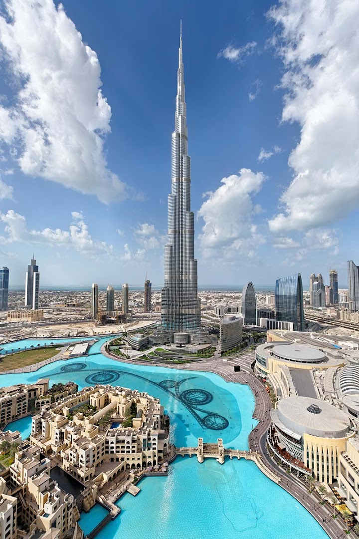 نافورة برج خليفة دبي