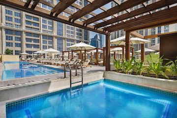 موقع فندق هيلتون دبي الحبتور سيتي 